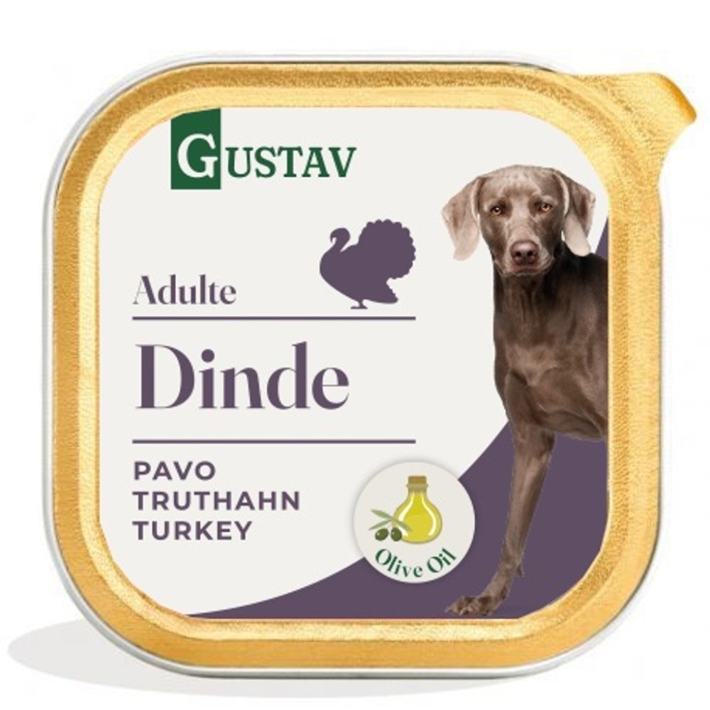 Bubimex Gustav perro paté de pavo