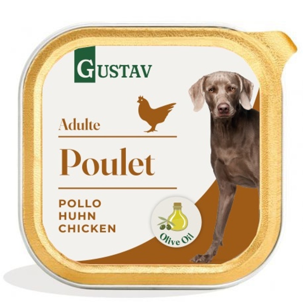 Bubimex Gustav perro paté de pollo 300gr