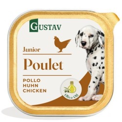 Bubimex Gustav perro junior paté de pollo 150gr