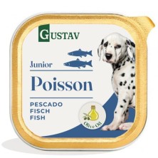 Bubimex Gustav perro junior paté de pescado 150gr
