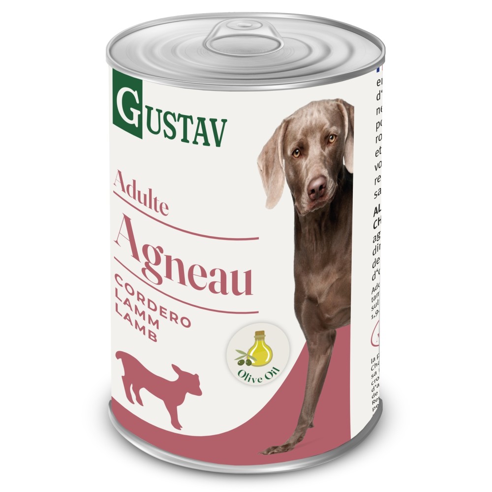 Bubimex Gustav perro paté de cordero 400gr