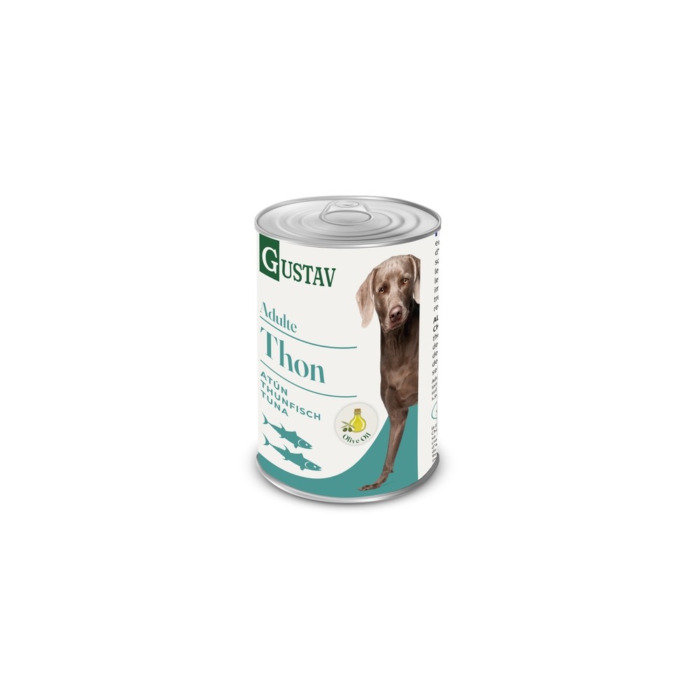 Bubimex Gustav perro paté de atún 400gr
