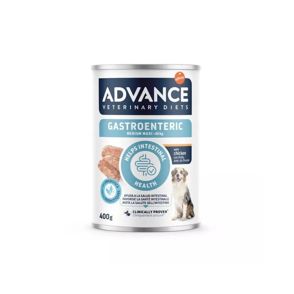 Advance Veterinary Diets Gastroenteric Medium/Maxi Lata para Perros 400 gr