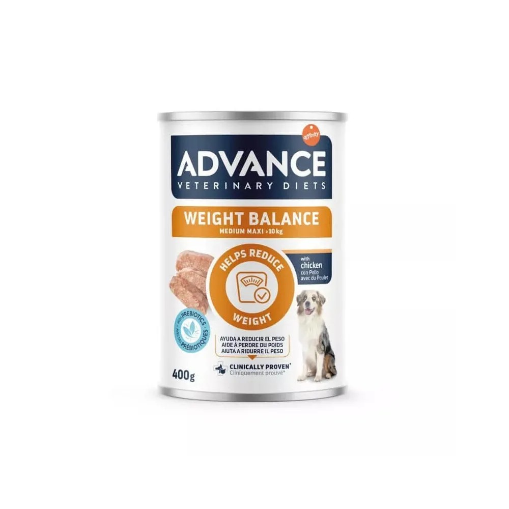 Advance Veterinary Diets Weight Balance Medium/Maxi Lata para Perros