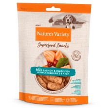 Nature`s Variety Superfood Snacks Adult Salmón para Perros