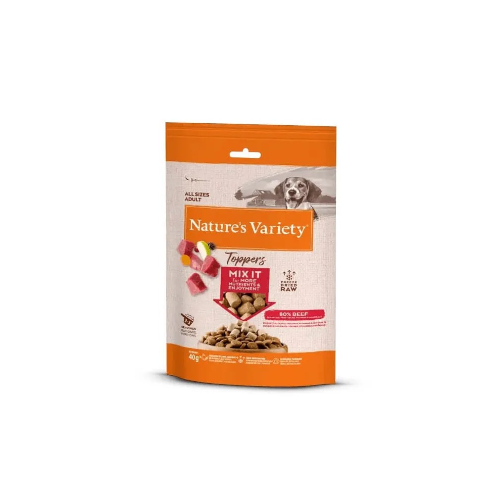 Nature´s Variety Toppers Buey para Perros