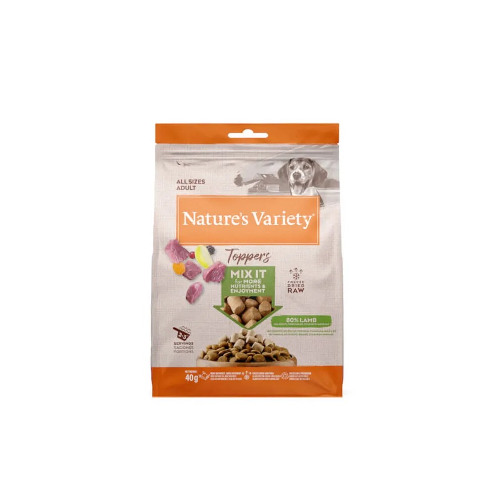 Nature´s Variety Toppers Cordero para Perros