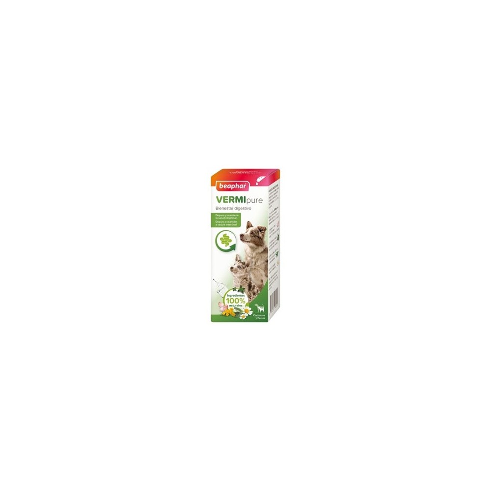 Vermipure Solución Perro y Cachorro 50 ml Beaphar