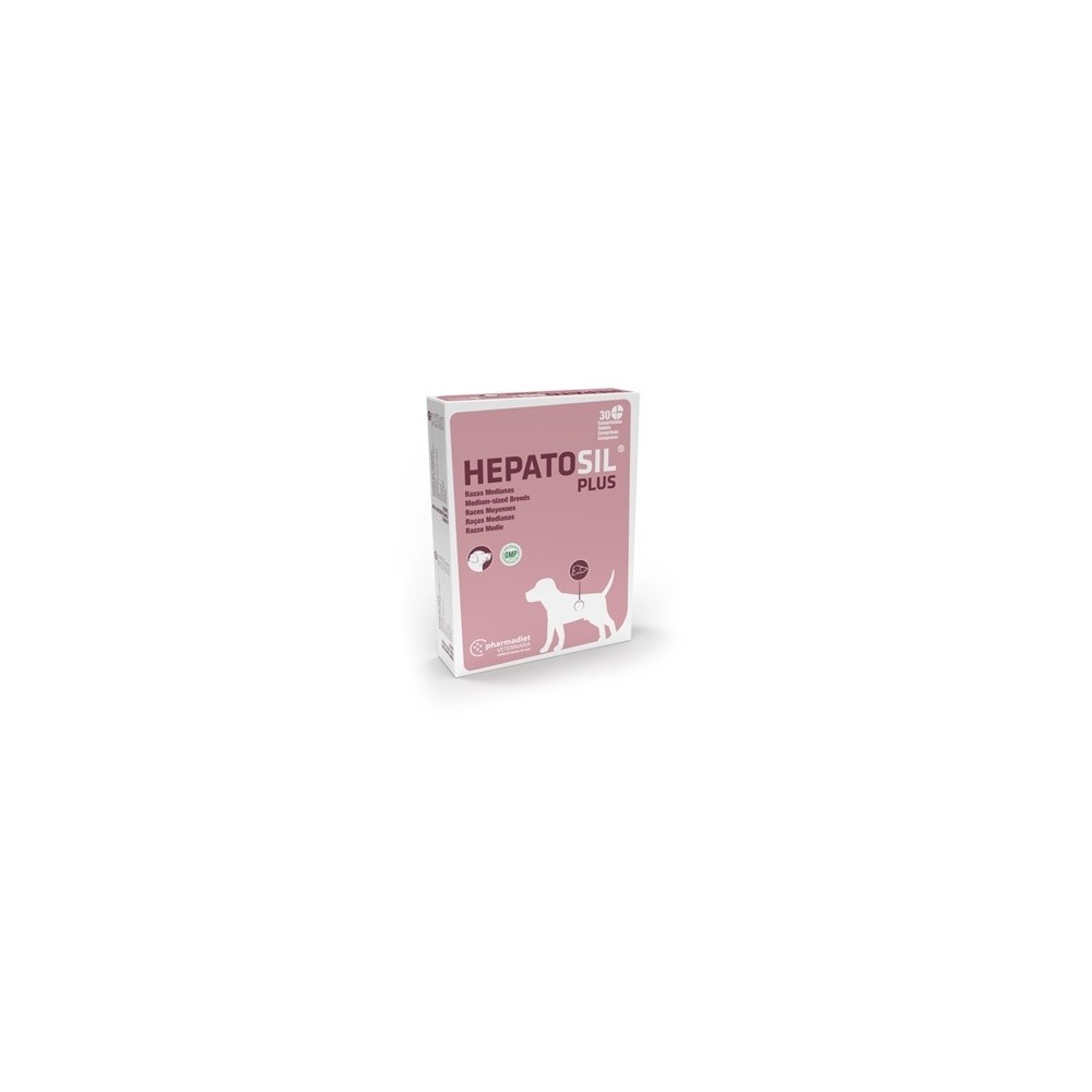 Hepatosil Plus Razas Medianas 30 Comp.