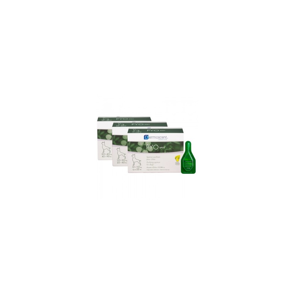 Dermoscent Pyospot Perros 10 - 20 kgs 4 pipetas