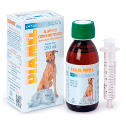 Diamel Pets Solución Oral Alimento Complementario Diabetes , 150 ml