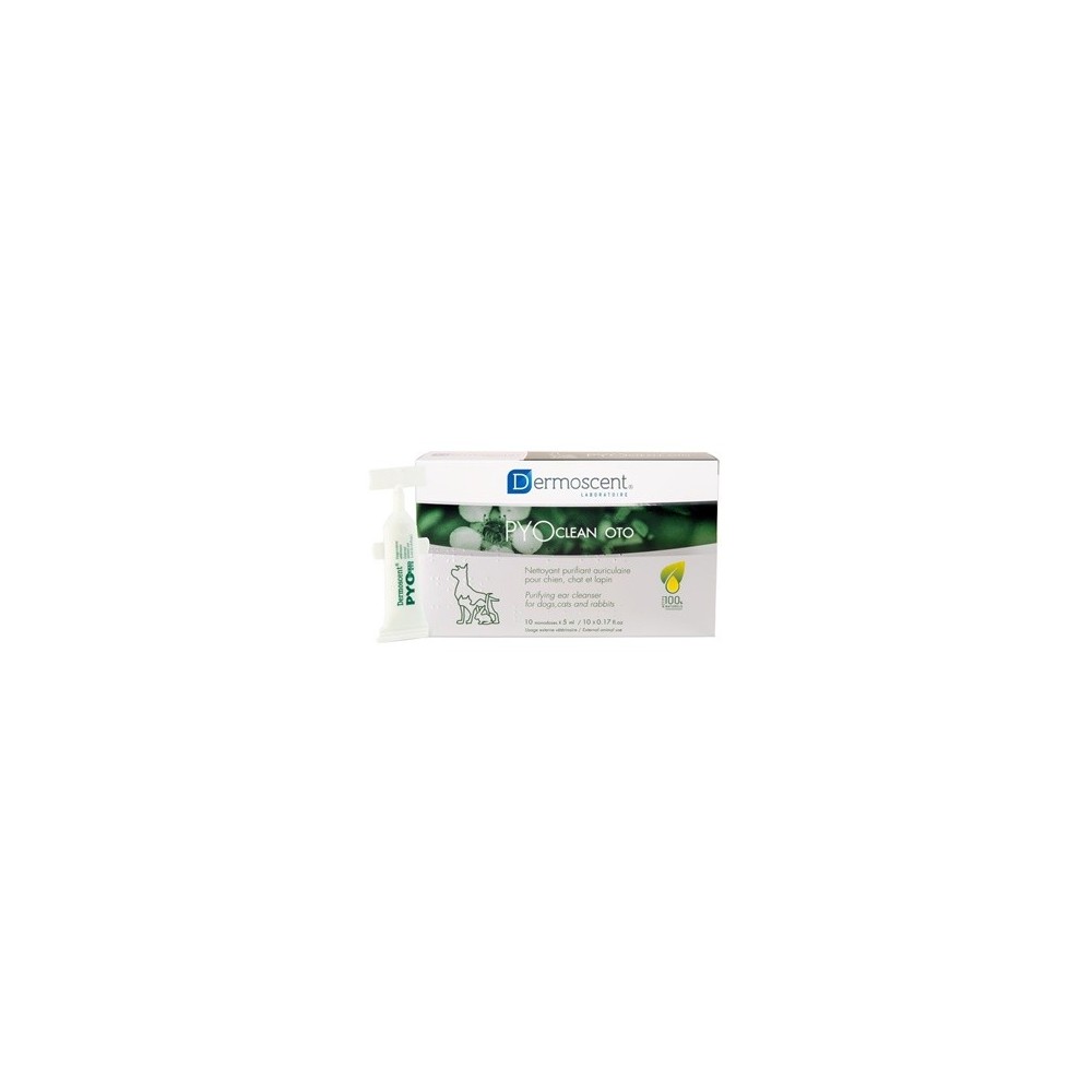 Dermoscent Pyoclean Oto Perros Y Gatos 10 AMP X 5 ML