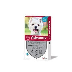 ADVANTIX 4 a 10 kg   4 pipetas