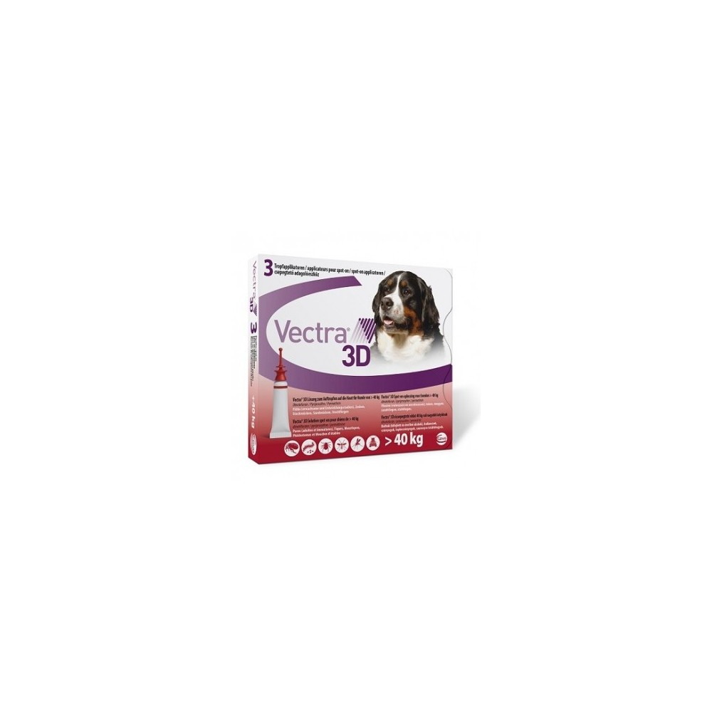 Vectra 3D pipetas para perros + 40 kg