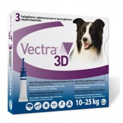 Vectra 3D pipetas para perros 10-25 kg