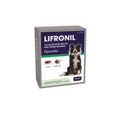 Lifronil 134 Mg Perros 10 a 20 kg 6 Pipetas