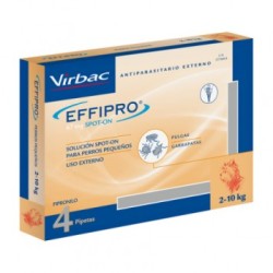 Effipro Perro 67 mg 2-10 kg 24 pipetas