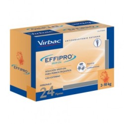 Effipro Perro 67 mg 2-10 kg 24 pipetas