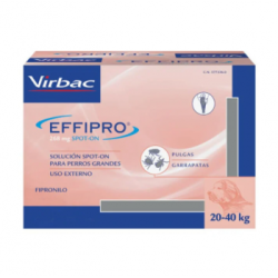 Effipro Perro 268 mg 20-40 kg 4 pipetas