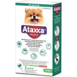 Ataxxa 200/40 Mg Hasta 4 KG 3 Pipetas