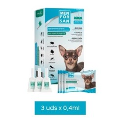 MenForSan 3 Pipetas Antiparasitarias Hasta 4KG