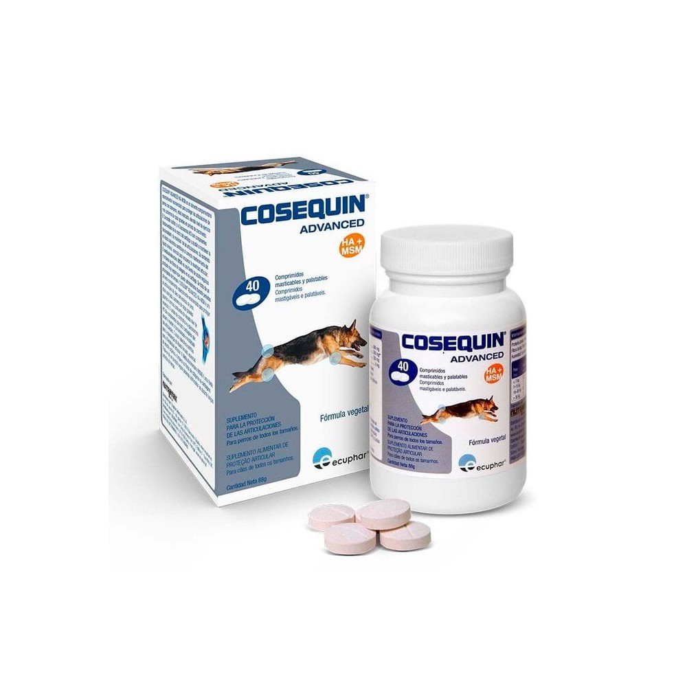 Cosequin advanced perros 40 comprimidos