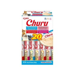 Churu Cat Variedades de Atún con Marisco para Gatos 20x14gr