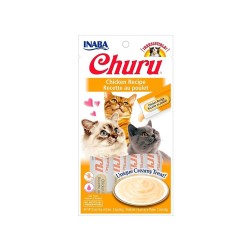 Churu Puré Receta de Pollo para Gatos 12 unid (4x 14gr)