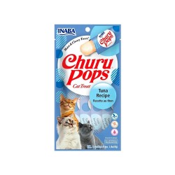 Churu Pops Receta de Atún para Gatos  (4x15gr)