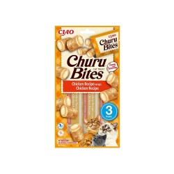 Churu Bites Receta de Pollo para Gatos 12 unid (3x10gr)