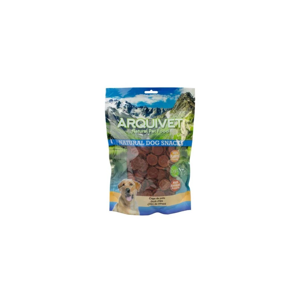 Arquivet Chips de Pato Naturales para Perros 1KG