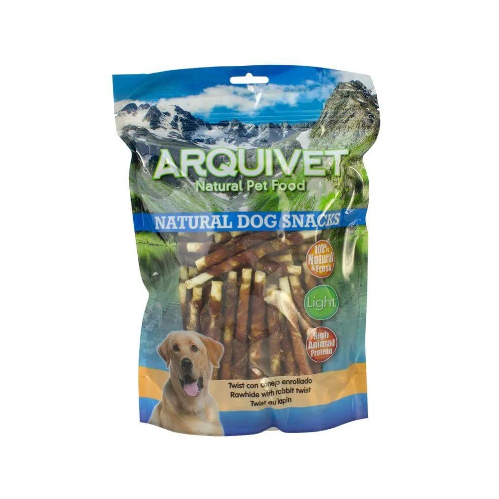 Arquivet Twist Dental con Conejo Enrollado para Perros