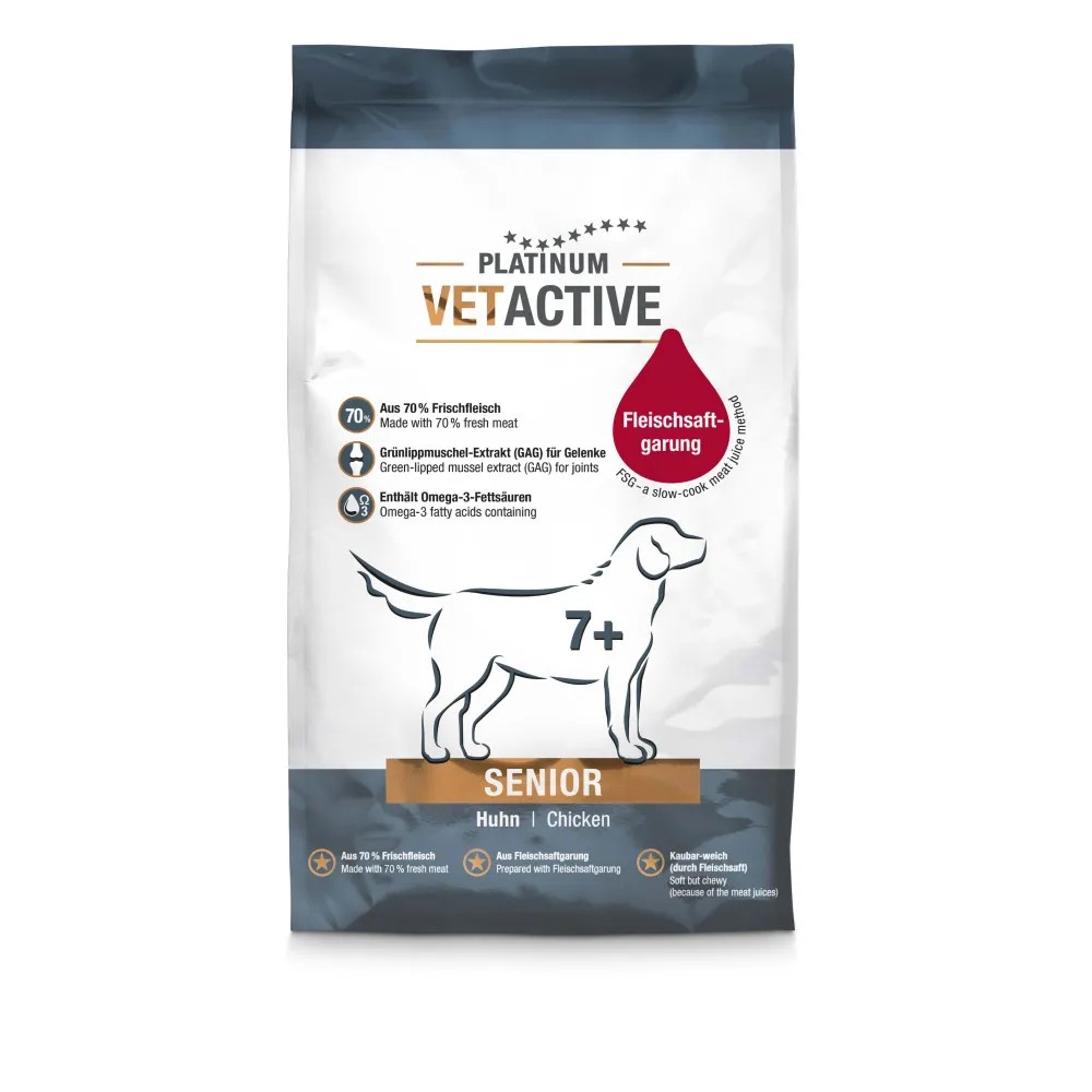 Platinum Vetactive Senior Pollo para Perros