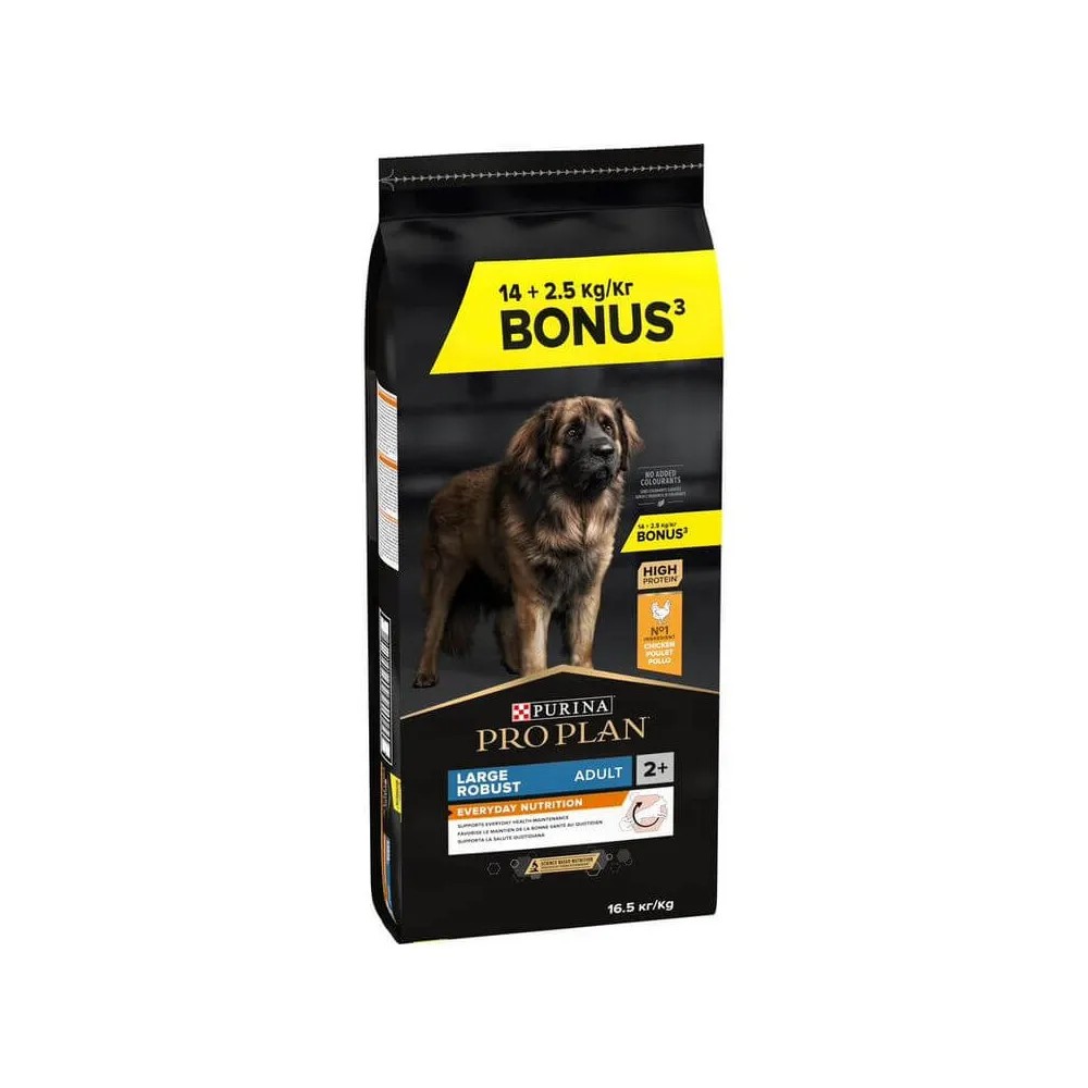 PURINA PRO PLAN LARGE ROBUSTO POLLO 14+2.5  KG