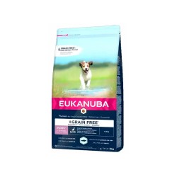 Eukanuba Grain Free Puppy Razas Pequeñas y Medianas Pescado Azul
