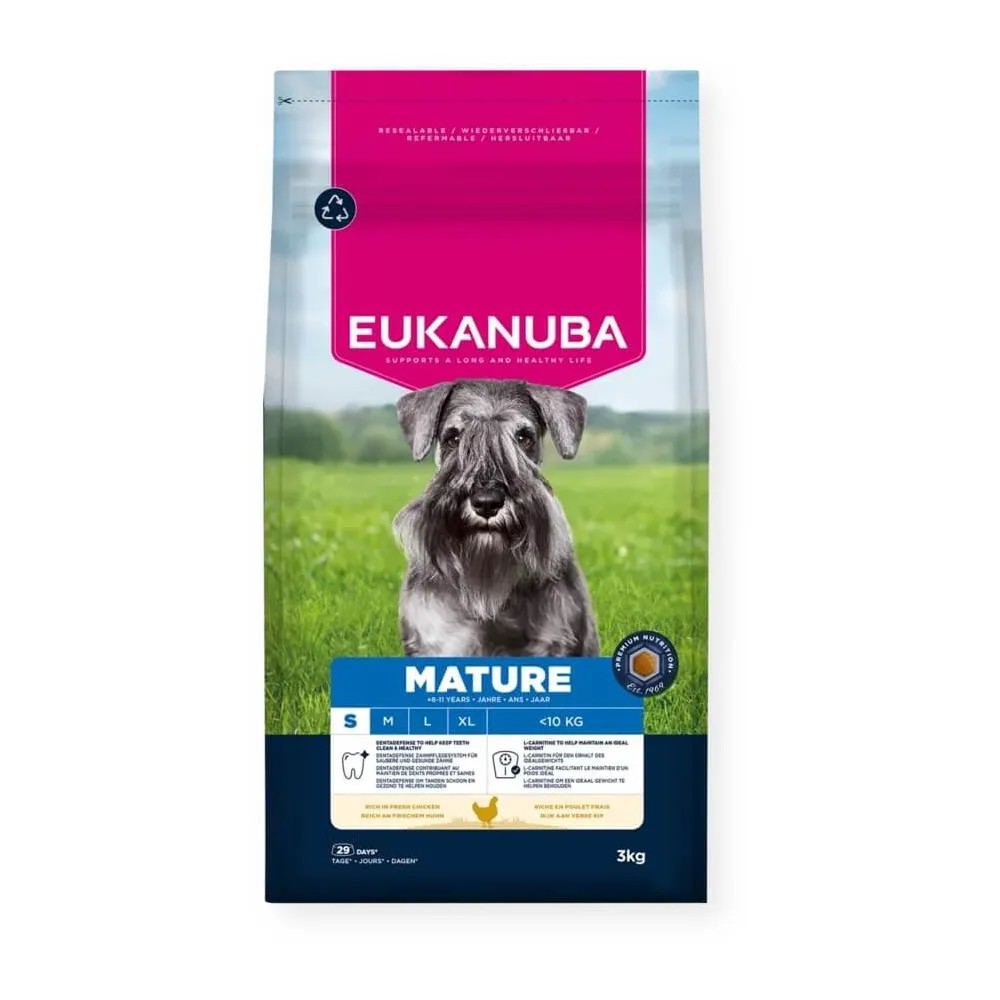 Eukanuba Mature Razas Pequeñas Pollo