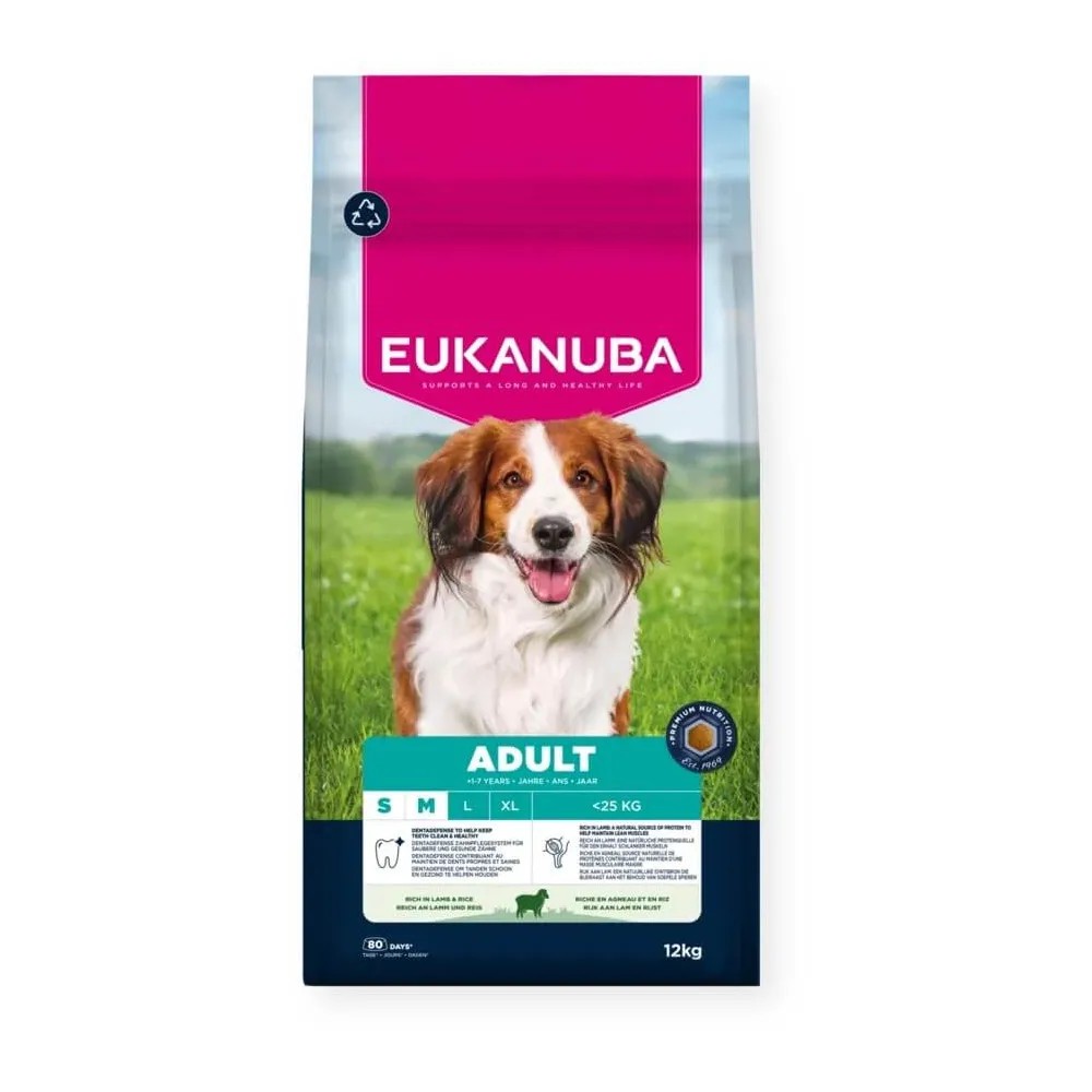 Eukanuba Adulto Razas Pequeñas y Medianas Cordero y Arroz