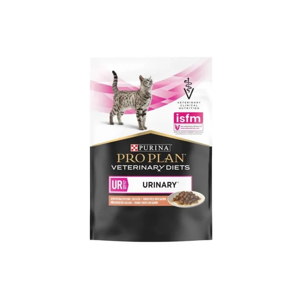 Purina Pro Plan Veterinary Diets Urinary Salmón Sobres 85 GR