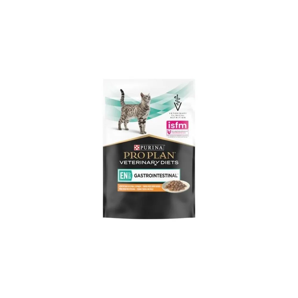 Purina Pro Plan Veterinary Diets EN Gastrointestinal Pollo Sobres Gatos