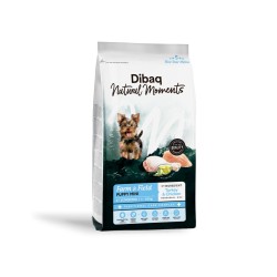 Dibaq Natural Moments 5 Star Pavo y Pollo Cachorro razas pequeñas 2KG