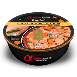 ALPHA SPIRIT Estofado de Pollo para Perros tarrina 280 gr