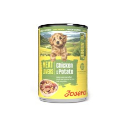 JOSERA  MEAT LOVERS JUNIOR POLLO CON PATATA 6X400 GR