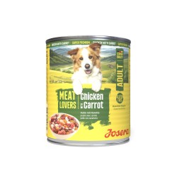 JOSERA MEAT LOVERS MENU CHICKEN WITH CARROT 6X 800GR