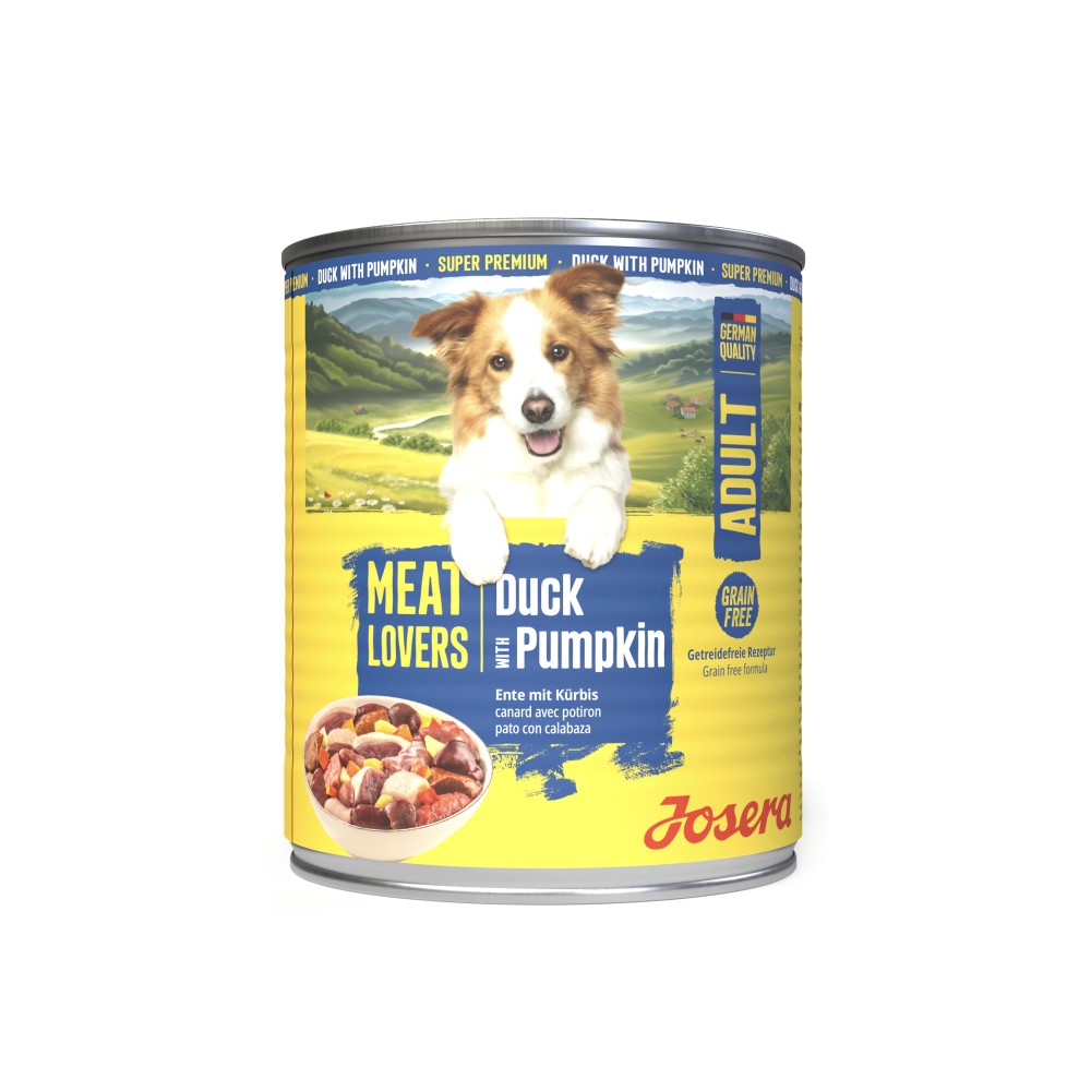 JOSERA MEAT LOVERS MENU PATO CON CALABAZA 6X 800GR
