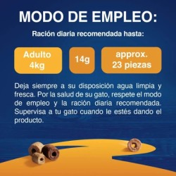 Felix Play Tubes Pollo e Hígado Snack para Gatos 8X50GR