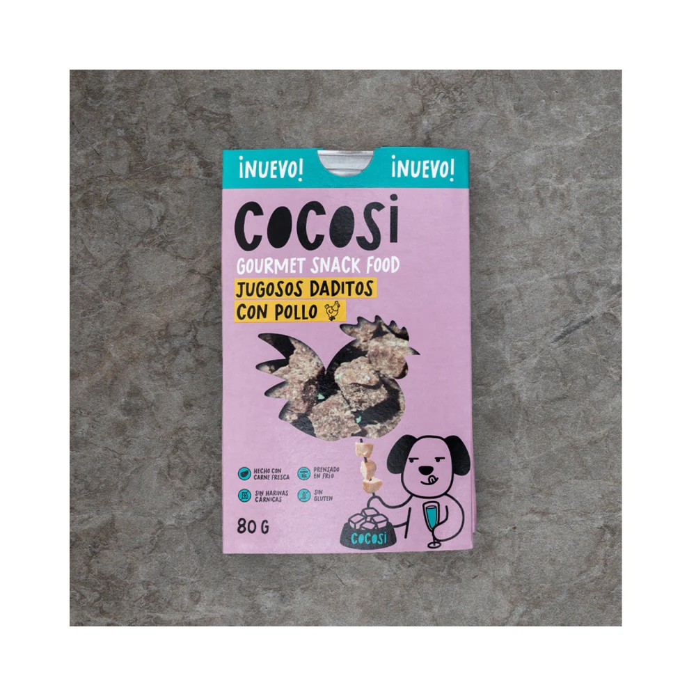 COCOSI Snack Daditos naturales con Pollo 80 GR