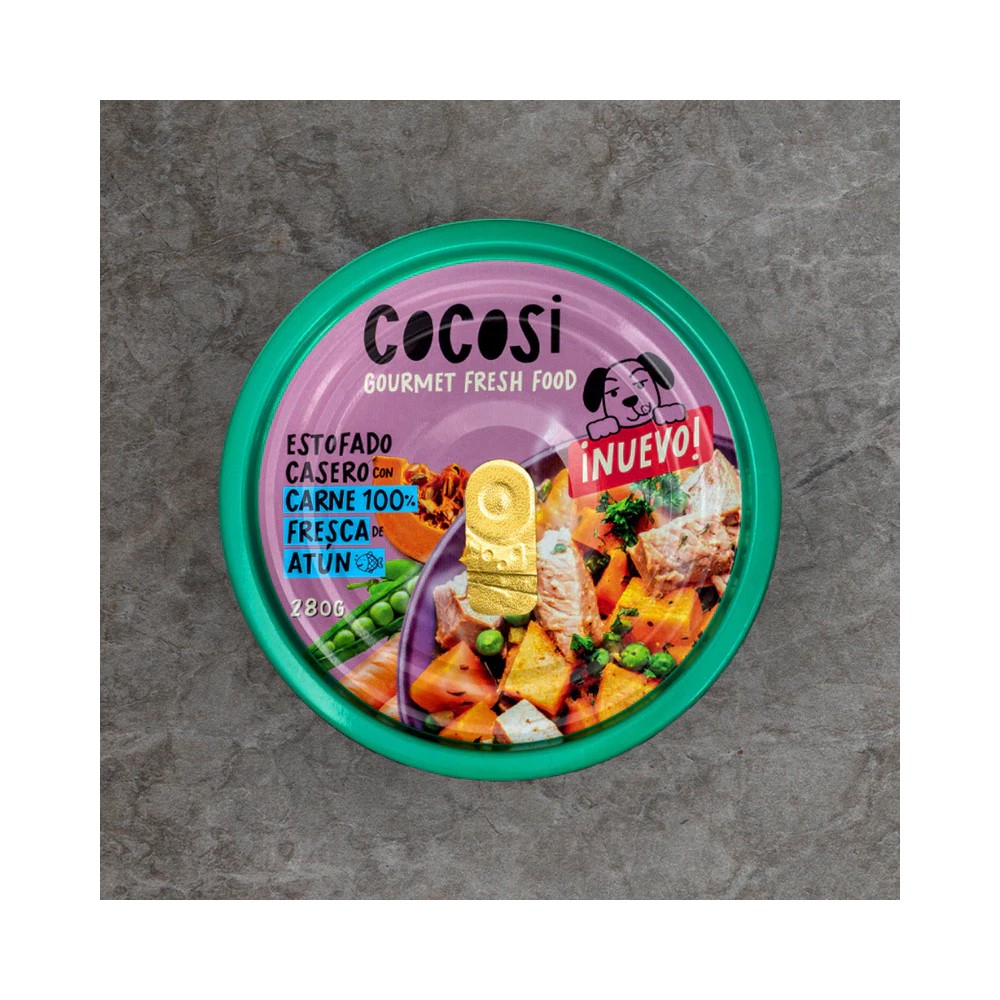 COCOSI Estofado casero carne 100% fresca de atún 280 GR