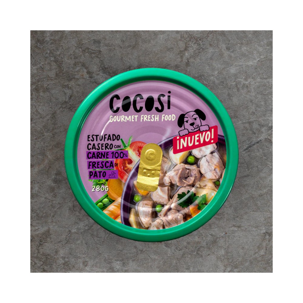 COCOSI Estofado casero carne 100% fresca de pato 280 GR