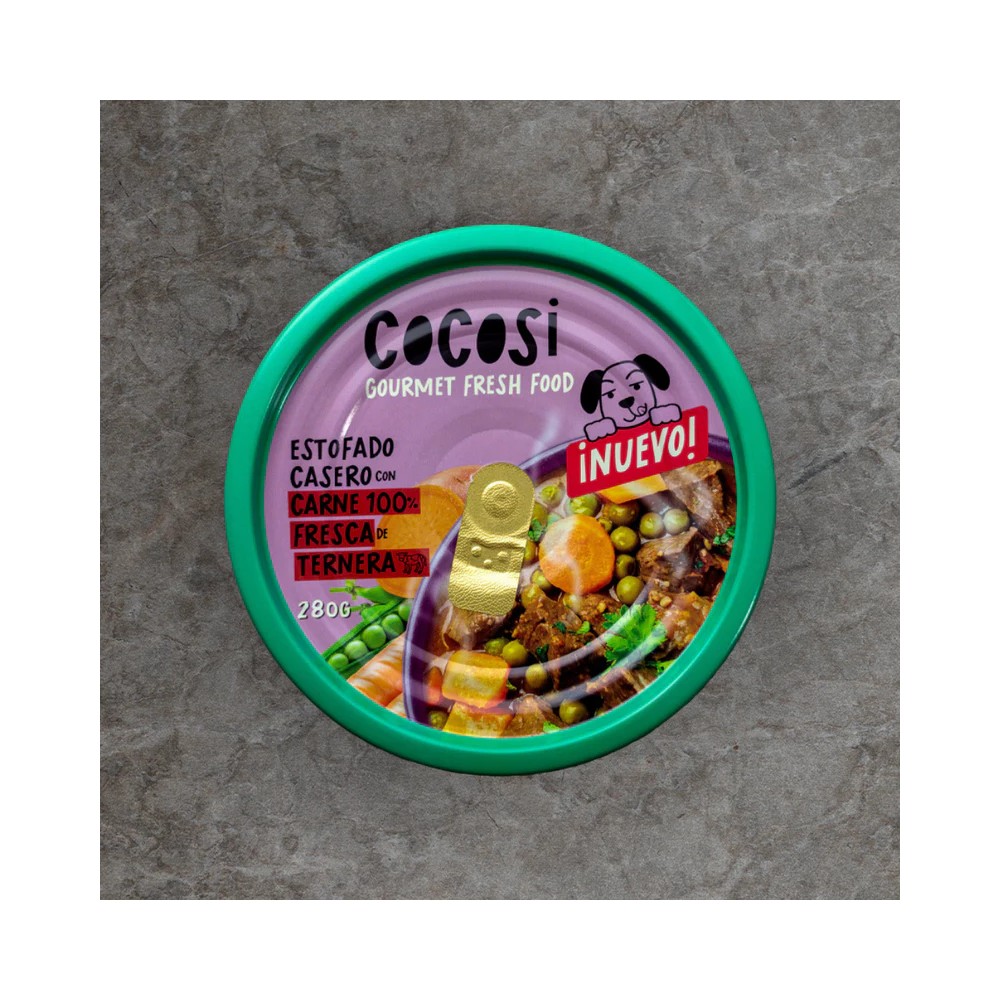 COCOSI Estofado casero carne 100% fresca de ternera 280 GR