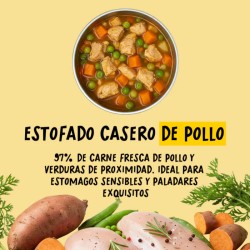 COCOSI Estofado casero para perro de pollo en salsa 280 GR